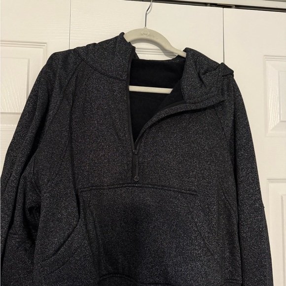 Lululemon cropped sparkle hooded scuba - Picture 4 of 8